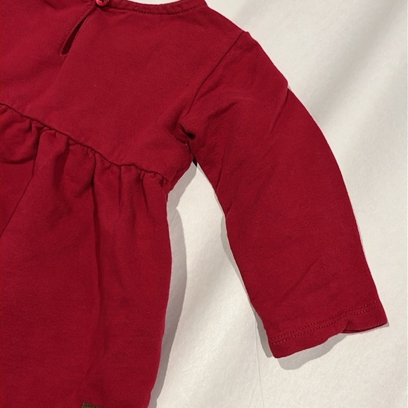 TEA Collection AILSA Embroidered Long Sleeve Dress Infant 6-9mo Floral Cotton - Picture 7 of 8